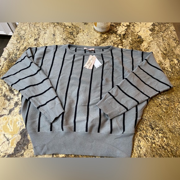 Philosophy Dollman sleeve striped sweater - Brand new - women’s XL - Picture 1 of 4